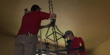 Lighting Fixture Installation by Chadwick Home Services