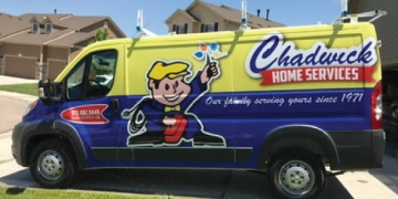 Chadwick Home Services Van